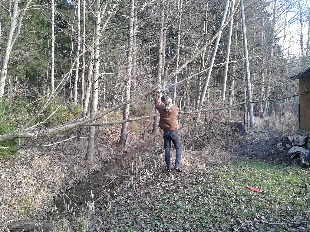 Un arī šis ir elektriķa darbs...